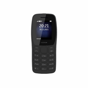 Nokia 105 Single SIM, Keypad Mobile Phone with Wireless FM Radio  (Charcoal)