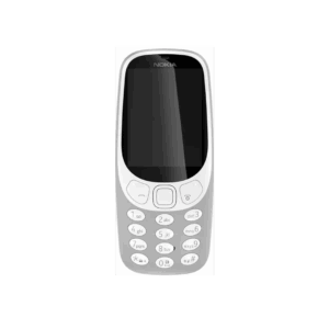 Nokia 3310 Dual SIM Keypad Mobile with MP3 Player, FM Radio & Rear Camera [Grey]  (Grey)