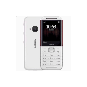 Nokia 5310 DS Keypad Mobile, FM Radio,Camera with Flash (8MB RAM)  (White, Red)