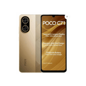 POCO C71 (Desert Gold, 64 GB)  (4 GB RAM)