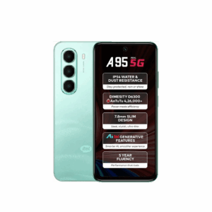 itel A95 5G (Wave Green, 128 GB)  (4 GB RAM)