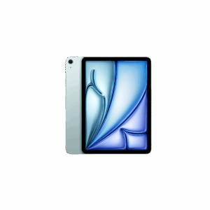 Apple iPad Air 11″ with M3 chip: Built for Apple Intelligence, Liquid Retina Display, 128GB, 12MP Front/Back Camera, Wi-Fi 6E + 5G Cellular, Touch ID, All-Day Battery Life — Blue