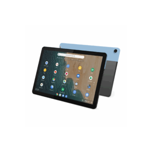 Lenovo Ideapad Duet Chromebook 4 GB RAM 128 GB ROM 10.1 inch with Wi-Fi Only Tablet (Ice Blue, Iron Grey)