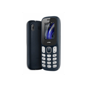 LAVA A3 Vibe DS Keypad Mobile| 1750 mAh Battery|Expandable Storage 32GB  (DARK BLUE GREY)